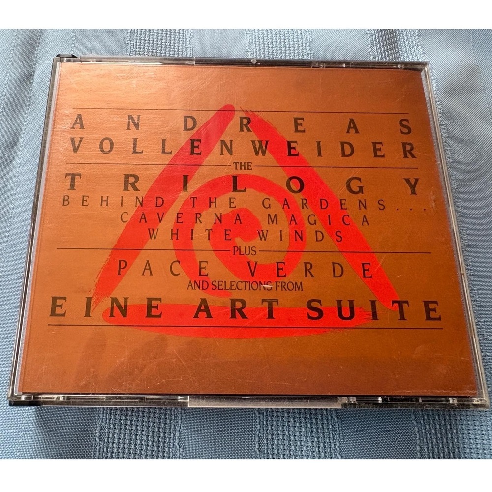 Andreas Vollenweider The Trilogy CD Album 1990 Double Disc